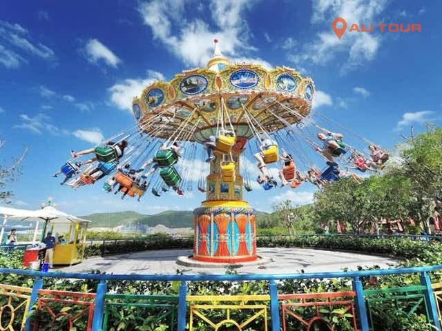Nhiều trò chơi giải trí hấp dẫn tại Vinpearl Land Phú Quốc